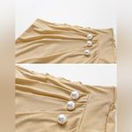 FLAXMAKER Gold Pearl One Piece Swimsuit and Skirt L Size L Photo 13