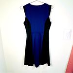 Attention  Black & Blue Dress Effortless Elegance Work to Weekend Classic Size XS Photo 6