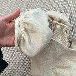 LPA Revolve  cream, textured puff sleeve milk made corset style top Photo 6