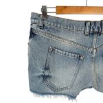 NWT Free People X SER.O.YA Lyle Shorts Denim in Sorrento Size 29 Distressed Blue Photo 9