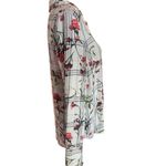 Rachel Roy Collection Red Floral Check Ruffle Cuff Feminine Blouse Women’s SZ 6 Photo 2