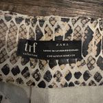 ZARA  Faux Snakeskin Skort Photo 3