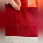 Red vegan handbag: brand new in package large faux leather bag by Grace Photo 9