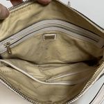 Guess  Womens Crossbody Bag Quilted Long Straps White Large Photo 1