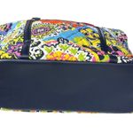 Vera Bradley Tote Bag in Rio Blue Green Orange Yellow Pink Photo 4