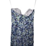 Katie May Baby Cakes Blue Grey sweetheart neck Gown sz M Photo 9