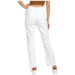 We Wore What White Straight Leg Jeans Size 25 Photo 1