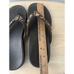 Vionic Shoes Womens Sz 9 Leopard Flip Flop Sandals Orthotic Comfort Arch Support Photo 8