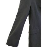 Piazza Sempione Long 4 Button Blazer Jacket Black Size IT 40 Italy Made Pockets Photo 3