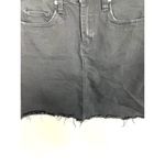 BLANK NYC black cut off jean skirt Photo 1