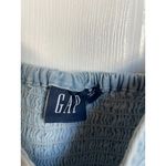Gap  Sweetheart Blue Denim Mini Dress Women’s Medium Photo 9