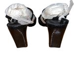 Sandro NIB NEW Faye Argent Snakeskin Embossed Leather Strappy Sandals Photo 4