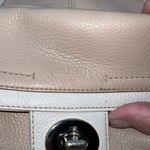 Coach ‎ 2012 Tan and Cream Penelope Pebbled Leather Bag Photo 12