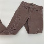 American Eagle ‎ Womens Super Stretch Jegging Jeans Distressed Mauve Pink 6 Short Photo 10