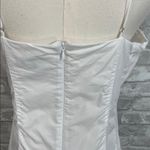 J.Crew  White Button-down cotton poplin dress Photo 6