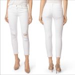 J Brand J. Brand White Cropped Low Rise Distressed Jeans Plus Size 32 NWT Photo 2
