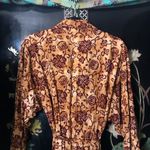 Victoria's Secret Vintage Victoria’s Secret robe / dress Hawaiian style size small brown burgundy Photo 8
