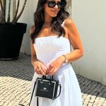 ZARA Embroidered Dress Photo 1