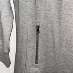 Charles River Apparel Womens XXS Gray  Sweatshirt Pullover Zipper Pockets Tunic Photo 2