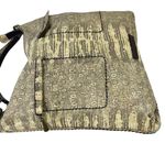 Plinio Visona Snakeskin Print Italian Leather Cream Crossbody Purse Bag Photo 15