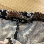 Nasty Gal  Snake Print Biker Shorts Size 2 Photo 2