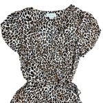 Velvet By Graham And Spencer  Anthropologie Leopard Print Wrap Dress Size Medium Photo 1