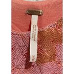 Free People Coral Pink Purple Multi-Color Lace Fit & Flare Dress Medium Tank Top Photo 2