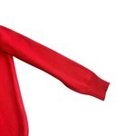 St. John Sport Red Pullover Sweater Anchor Embroidered Wool Size Medium Women's Photo 4