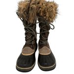 Sorel  Women's Grey Joan of Arctic Winter Leather Snow Boots Size 7 Photo 3