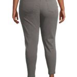 Terra & Sky New Women’s 5X Gray Mid Rise Jeggings NWT Photo 3