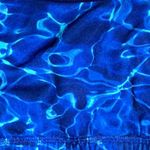 SO  brand cute water colors design with black crisscross in back sports bra! Photo 3