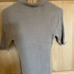 Bohme Ribbed Midi Dress in tan Photo 4
