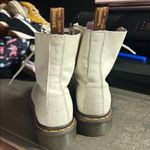 Dr. Martens  1460 Pascal boots in white Virginia leather Women’s 6 Photo 1