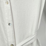 Ripe Maternity Molly Shirt Dress‎ White Size M Photo 8