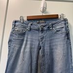 Silver Jeans  Dawson Low Rise Bootcut‎ Jean Flap Pocket Embroidered 29x32 Photo 2