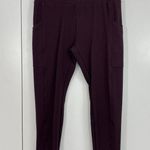 Lou & grey Medium Purple Cropped Leggings with Pockets Photo 1