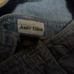 Jerry Leigh Denim Wrap Skirt with Embroidered Design Photo 3