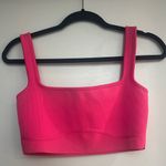 ZARA MOVING SALE  Pink Square Neckline Crop Top Photo 2