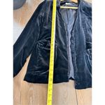Ulla Johnson Womens Bobby Blazer Noir Velvet Front Open Long Sleeve Black Size 4 Photo 7