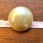 Vintage Womens Costume Jewelry Ivory Faux Pearl Clip On Earrings White Photo 15