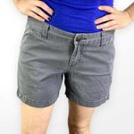 Merona 90s  Vintage Gray Cotton Flat Front Casual Short Photo 0