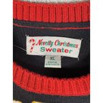 Novelty Christmas Ugly Sweater Size XL "Frothy The Snowman" Pullover Funny Photo 1