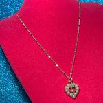 Pearl Encrusted Heart Shine Bead Choker Necklace Jewelry Sterling Silver Photo 7