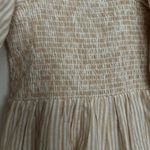 Billabong Beige and White Cotton Dress NWOT Medium Photo 2