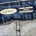Old Navy  Power Straight High Rise Jeans Photo 9