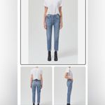AGOLDE  Riley Crop High Rise Straight Jeans Haven Womens Blue Size 26 A056-1371 Photo 1