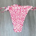 Topshop Women's Pink Floral Ditsy High Leg String Bikini Swim Bottoms sz 6 Photo 3