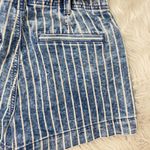 American Eagle  Stretch Highest Waist Mom Paper Bag Shorts Striped‎ 00 Photo 12