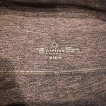 Aerie OFFLINE By  The Hugger Hi-Rise Leggings Heathered Maroon Zipper Pockets Med Photo 9