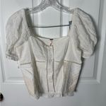 Free People Bali Alana Top & Pant Set in White XS Photo 3